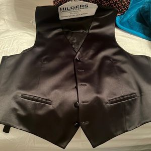 Stanford Black vest for suit